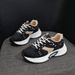 The Mesh Dad New Breathable Female Student Sports Heightening Casual Shoes_vogvips.com