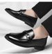 Men's Genuine Leather Slip-On Loafers Business Casual Comfort Shoes_vogvips.com