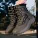 Men's Tactical Boots High Top Military Combat Boots For Outdoor Hiking Hunting Workwear - Durable & Slip-Resistant Desert Work Boots_vogvips.com