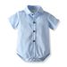 Boys' Baby Outfit Infant Crawling Suit Weekly Formal Wear Trendy Short Sleeve Romper Jumpsuit Overalls_vogvips.com