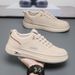 2025 Spring New Breathable White Men's Versatile One Foot Sports Casual Board Trendy Shoes_vogvips.com