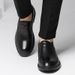 Suit Leather Shoes Men's Alligator Pattern Casual Men's Round Head Formal Leather Shoes_vogvips.com