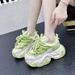 Dad Sneakers For Women 2023 New Thick-Soled Platform Height Increasing Sports Ins Autumn Winter Casual Running Shoes_vogvips.com