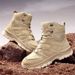 European Warm Series Autumn Winter New High-top Outdoor Sports Travel Cold-proof Martin Fashion Lace-up Height-increasing Men's Boots_vogvips.com