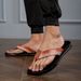 Men's Flip Flops Are Comfortable, Casual, Outdoor, Home, Beach, Hiking, Clip Toe, Non Slip Sandals, Breathable_vogvips.com