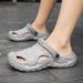 Men's Outdoor Summer Wearable Clog Shoes Anti-Slip Breathable Odor-Resistant Slip-Resistant Sandals_vogvips.com