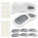Breathable & Detachable Arch Support Insoles For Flat Feet – Adjustable Orthopedic Shoe Inserts For Men & Women (Silver Grey, Pack Of 1)_vogvips.com