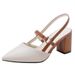 Foreign Trade Closed-Toe Sandals For Women, Summer New Style, Pointed Toe, Internet Celebrity High Backless Chunky_vogvips.com