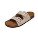 New Design Large Size Men's Soft Cork Soles For Outdoor Wear On The Beach, Light And Comfortable For Home Use, Non Slip_vogvips.com