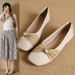 Square Toe Shallow Mouth Single For Women 2025 French Versatile Flat Loafers Soft Sole Spring New Evening Style Women's_vogvips.com