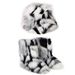 Cross-Border Personalized Long Set Colorful Furry Fisherman Hat Warm Plush Snow Boots For Women Winter_vogvips.com