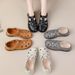 Genuine Leather Clogs Closed Toe Hollow Out Women's Shoes Summer Comfortable Soft Sole Non-Slip Flat Middle-Aged And_vogvips.com