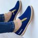 Women's Shoes Large Size Women's Shoes Summer New Women's Flat Zipper Casual Sports Shoes Rope Canvas Shoes_vogvips.com