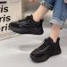 Women Leather Shoes Tennis Shoes Basketball Shoes Sneakers Mesh Easy To Clean Cushioned Shock Absorption Footwear Sneakers_vogvips.com