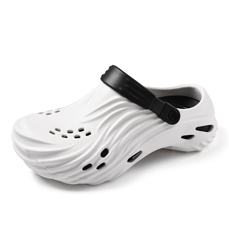 Trendy Clogs Non-Slip Thick Soled Comfortable Closed Toe Slippers for Men And Women Outdoor Casual Beach Sandals_vogvips.com
