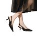 Women's Genuine Leather Summer Shoes, High-end Sexy High-heeled Sandals For Women, New Spring-summer Design With Open_vogvips.com
