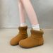 One-Piece Dropshipping Upgraded Version Lamb Wool Platform Shoes In Stock Genuine Leather Fleece-Lined Snow_vogvips.com