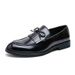 Suitable For All Seasons Men's Fashion Low-top Loafers Large Size Personality Green Slip-on Lazy Party Dress Shoes_vogvips.com