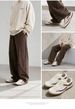 Large Size Wide-fit Men's Summer Mesh Breathable Rubber Sole German Training Shoes, Unisex Casual Sports Wide-toe_vogvips.com