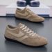 Men's Casual Training Shoes Flat Athletic Lace up Loafers Breathable Summer Shoes_vogvips.com