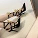 Circular Buckle Pointed Sexy High For Women, 2025 Summer New Silk Sandals, Slim Heels_vogvips.com