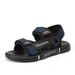 Summer New Sandals, Trendy Casual Black Youth Driving Waterproof Beach Shoes, Dual Purpose Slippers, Men's_vogvips.com
