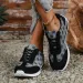 Spring And Summer Women Designer Mouth Breathable Cross Strap Flat Comfortable Casual Walking Sneakers Zapatos De Mujer_vogvips.com