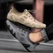 New Men's Shoes Mesh Shoes Breathable Sports Men's Casual Shoes Leather Shoes Versatile Trend Shoes_vogvips.com
