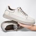 Cowhide Men's Shoes Men's Casual Leather Shoes Genuine Leather Men's One-pedal Shoes Men's Soft Leather Board Shoes Tide_vogvips.com