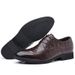 Men's formal leather shoes Men's pointed commuter top sheepskin shoes_vogvips.com
