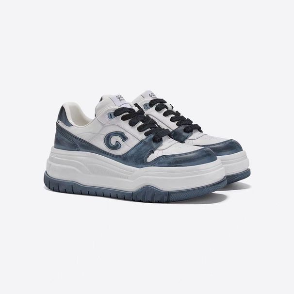 Ju Jingyi Same Style GC City Agent 2025 Spring New Thick-Soled Sneakers Women Height-Increasing White Shoes Trendy_vogvips.com
