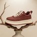 Men's Board Shoes Korean Style Casual Thick Sole Anti-Slip Comfortable Breathable Light Luxury Trendy Skateboarding Sneakers_vogvips.com