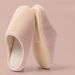 Autumn And Winter Silent Warm Cotton Mop Suitable For Men And Women Non-slip Soft Sole Confinement Home Floor Shoes Warm Cotton Slippers_vogvips.com