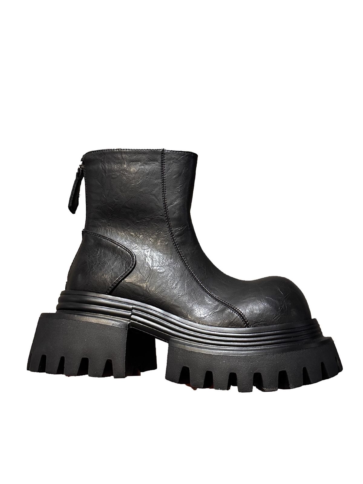 2026 Thick-Soled Non-Slip Short Martin For Women Autumn New Fashion Versatile Black British Style Casual Ankle Boots_vogvips.com