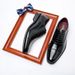 5011-2 Inner height increased 6cm men's formal leather shoes men's business shoes leather single-layer shoes three-joint gentleman men's leather shoes_vogvips.com