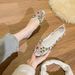 Autumn Mesh Shoes Fashionable Embroidered Flowers Flat Shoes Breathable Round Toe Shallow Mouth Ballet Shoes_vogvips.com