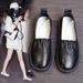 Comfortable Flat White Women, 2024 New Summer Model, Breathable, Thin, Wear-resistant, Soft-soled Slip-on Shoes For_vogvips.com