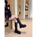 Thick-Soled Non-Slip Long For Women 2025 Autumn New Fashion Versatile Lightweight Breathable Over-the-Knee Mid-Calf_vogvips.com