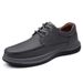 Men's Leather Shoes Leather Casual Shoes Men's Shoes Fat Feet Wide Head Shoes Pure Outdoor Travel Shoes Soft_vogvips.com