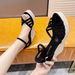 333-1 Wedge Super High Heels 10CM Waterproof Platform Thick Sole Jute Woven Thin Strap Peep Toe Sandals For Women Summer_vogvips.com