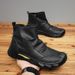 Suitable For All Seasons High-top Men's Autumn 2025 Trendy Shoes Martin Work Personality Leather Student Boots_vogvips.com