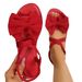 Cross-border Foreign Trade Flat Women, 2025 New Fashion Bowknot Lightweight Versatile Non-slip Sandals For Women_vogvips.com