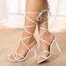 New Summer Plus Size Women's Sexy Pointed Toe Cross Strappy Flat Sandals Fashion Open Toe Casual Outdoor Women Sandals_vogvips.com
