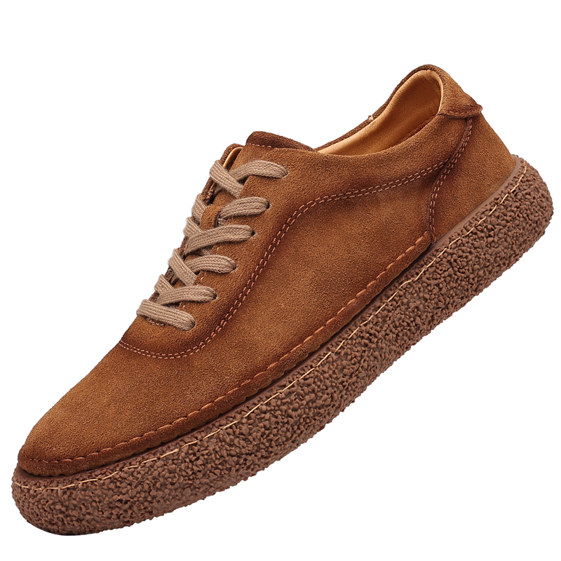 High Top Casual Breathable Designer Shoes Suede Leather Loafers Business Office Shoes For Men Driving Moccasins Plush_vogvips.com
