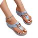 plus Size Women's Beach Slip-On Wedge Sandals Roman Style Comfortable Outdoor Slippers_vogvips.com