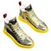 Men's Shoes Casual Shoes Shoes Four Seasons Trendy Shoes Patent Leather Bright Leather Sneakers Boys High Top Casual Shoes_vogvips.com