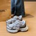 Dad Shoes Female Student Sports Running Shoes Casual Shoes Platform Height Increase_vogvips.com