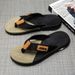 Summer 2026 Fashion Men’s Slip-resistant Woven Moccasin Sandals – Comfortable, Durable, Casual, Beach-ready Slippers._vogvips.com
