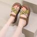 National Style Slippers Women's Thick-soled Non-slip Outer Wear Sandals With Soft Soles And Skirts, And Two Roman Sandals._vogvips.com