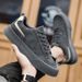New Spring 2024 Wear-Resistant Work Safety Men's Thick-Soled Trendy Shoes Versatile Soft-Soled Casual Sneakers_vogvips.com